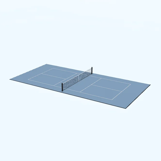 Dalles Terrain Pickleball Recul m² Matériel sport cher Meilleur rapport qualité prix
