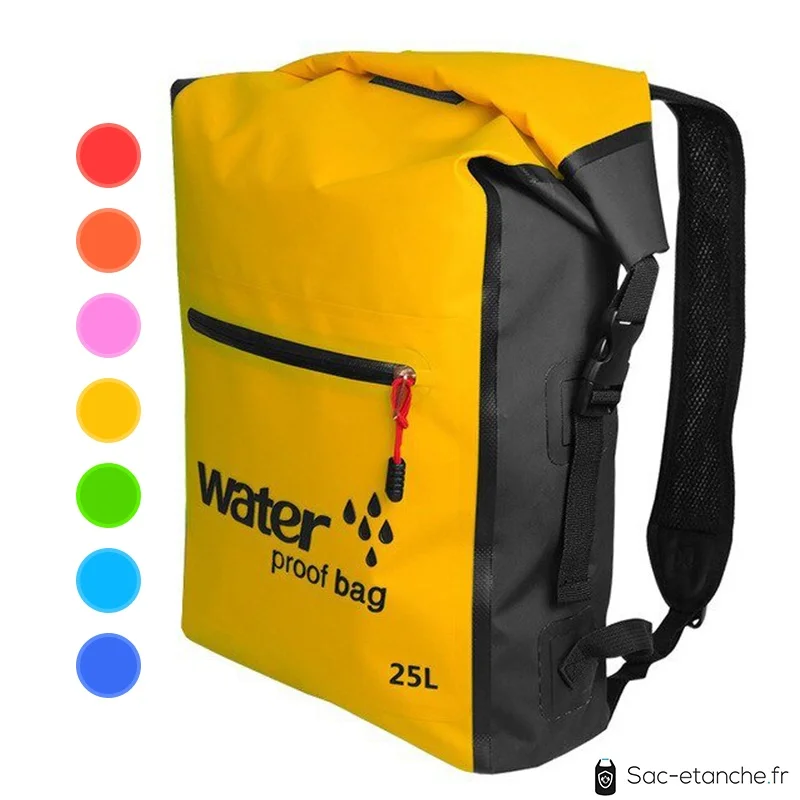 Sac Dos Étanche Waterproof 25L couleurs disponibles Outdoor Sports Shop Plans Randonnée amp Trekking
