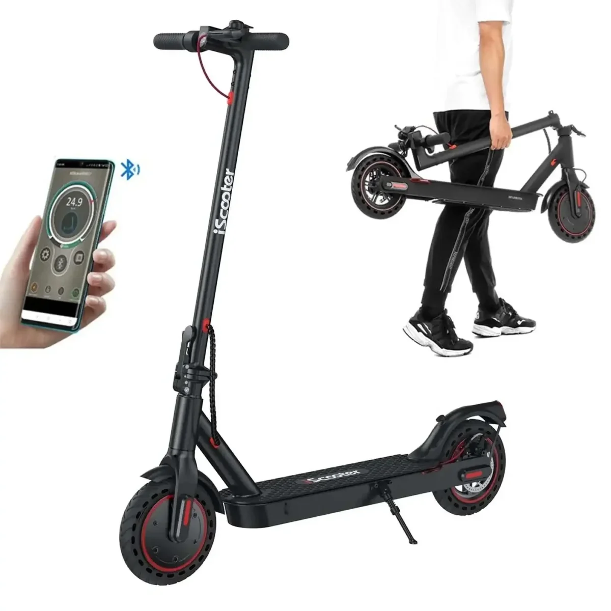 Trottinette électrique : iScooter i9 Pro 350W - Boutique Bébé en Ligne : Soins, Jouets et Articles Maison Trottinette 3 roues — jouet d'extérieur pour enfants