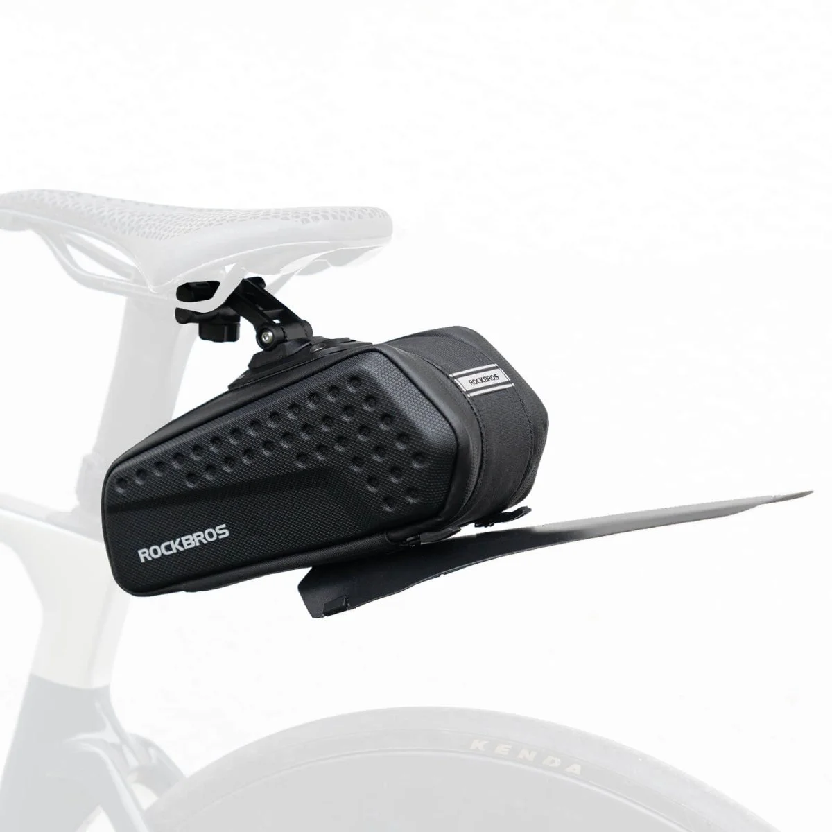 Sacoche de selle de vélo avec garde-boue, déperlante, 1,3 L/0,8 L, ROCKBROS - Accessoires Outdoor pour Plus de Liberté de Mouvement - {'count': 1, 'name': 'Merlin'}