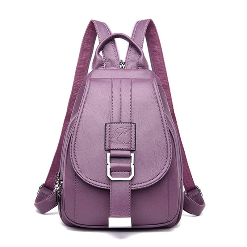 Sac dos femme simili cuir violet Outdoor Sports Shop Plans Randonnée amp Trekking