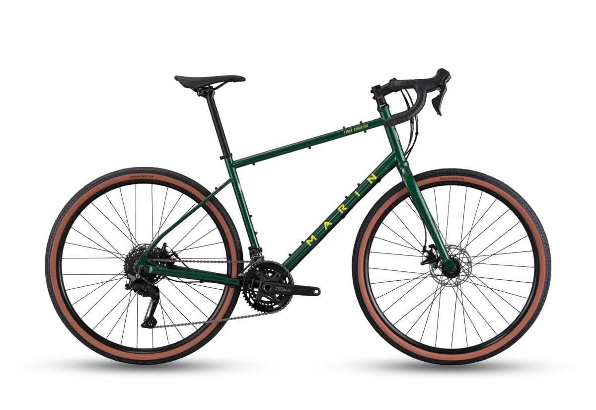 Vélo gravel / randonnée Marin Four Corners 1 2026 - Des Équipements Pensés pour Profiter de BLUES Chaque Instant Dehors
