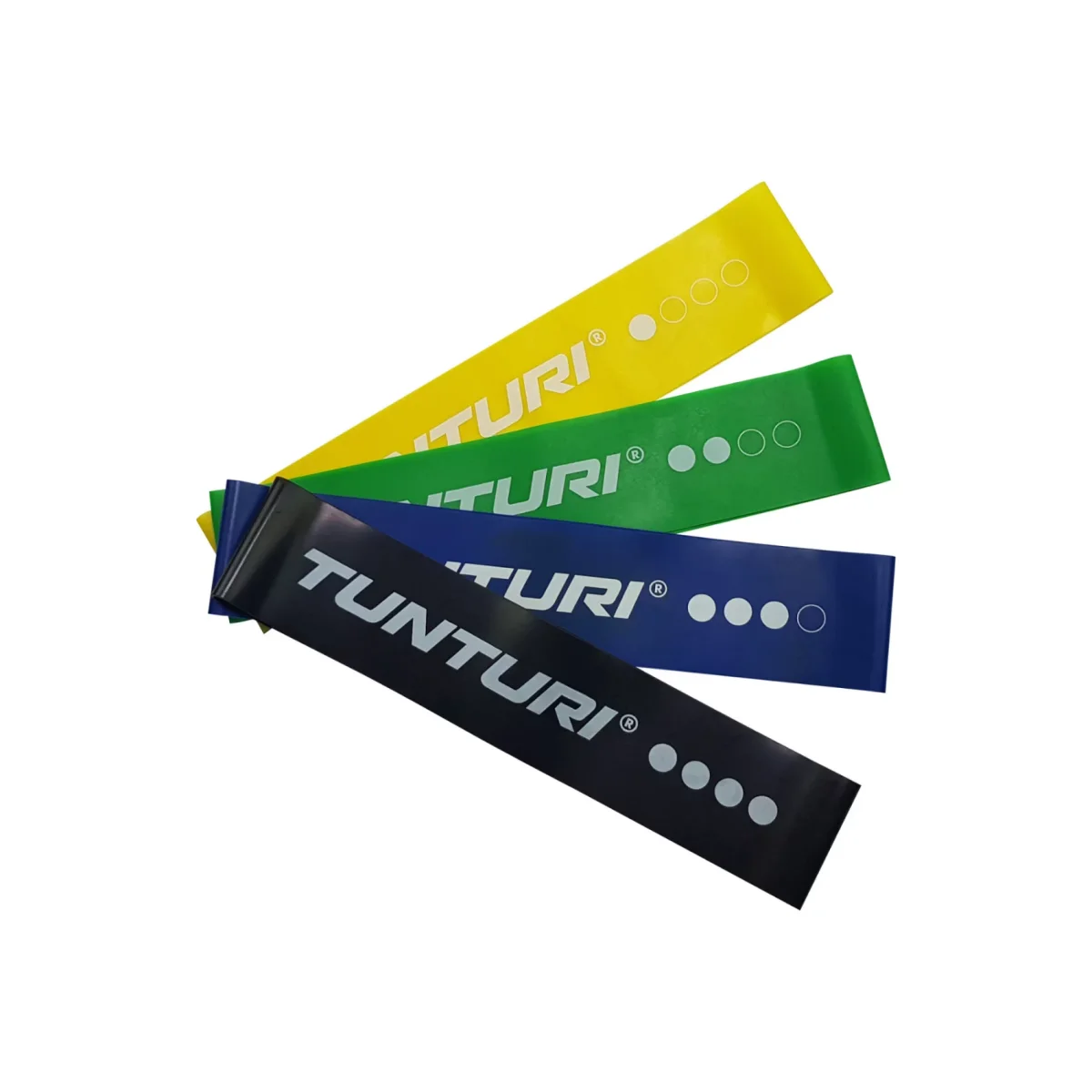 Tunturi – Set de 4 Bandes de Résistance - Matériel sport pas cher – Meilleur rapport qualité-prix Kit découverte bandes abrasives 3M coutellerie
