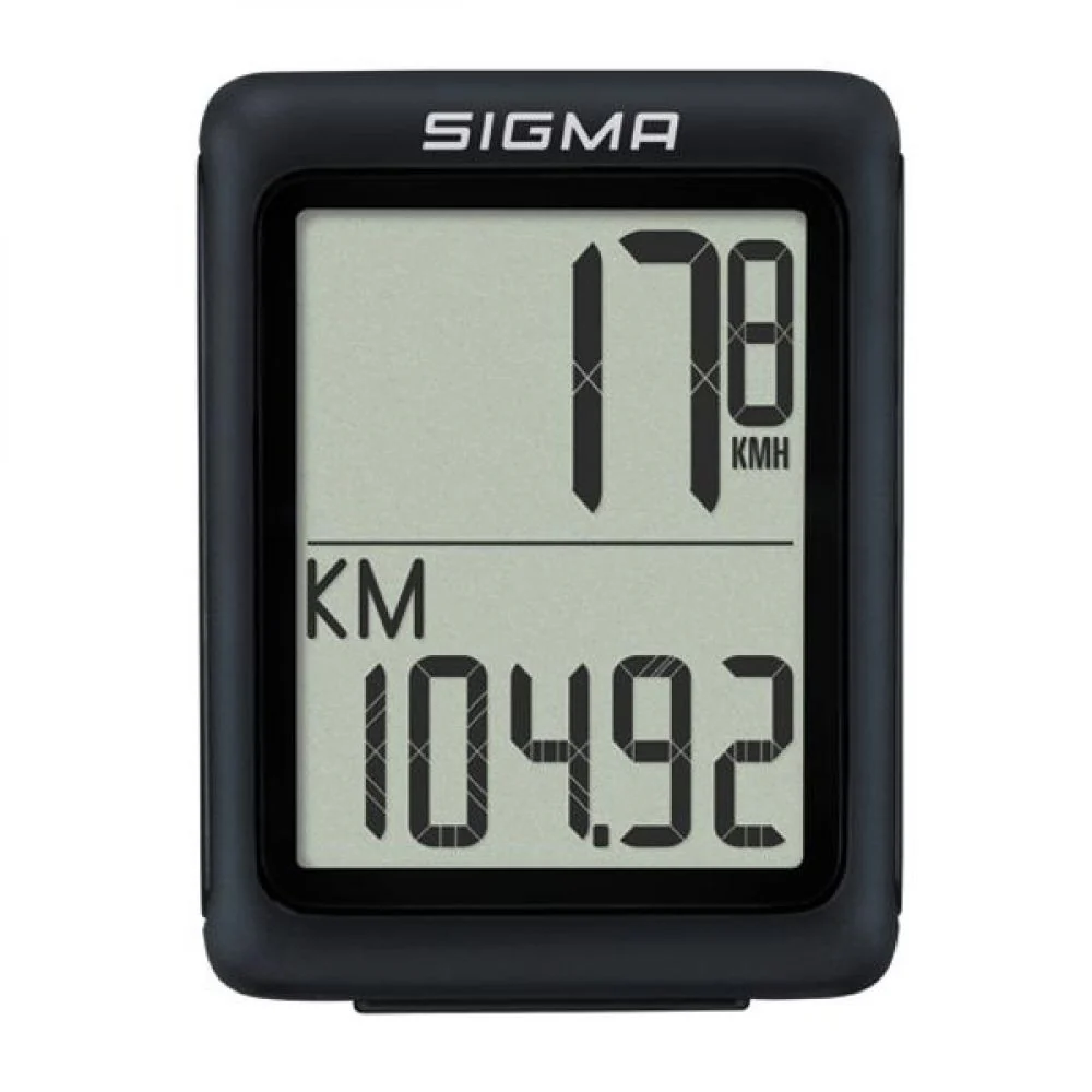 COMPTEUR VELO AV FIL SIGMA BC 5.0 WR 5 FCTS NOIR - Des Équipements Pensés pour Profiter de Chaque Instant Dehors - Compteur vélo