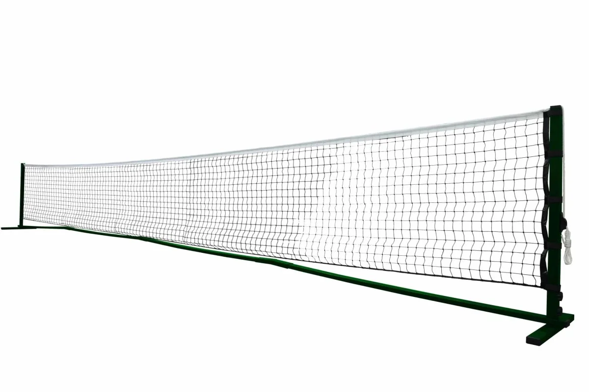 Poteaux de Pickleball vert – 6,75m x treuil 0,92m – 40 x 40mm - Matériel sport pas cher – Meilleur rapport qualité-prix