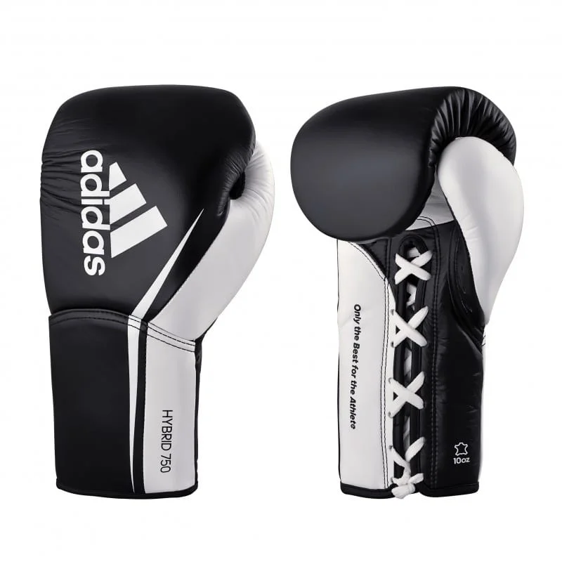 Gants de boxe Adidas Hybrid 750 Lacets Noir/Blanc - Matériel sport pas cher – Meilleur rapport qualité-prix Gants de boxe adidas Speed Tilt 15 - Fitshop