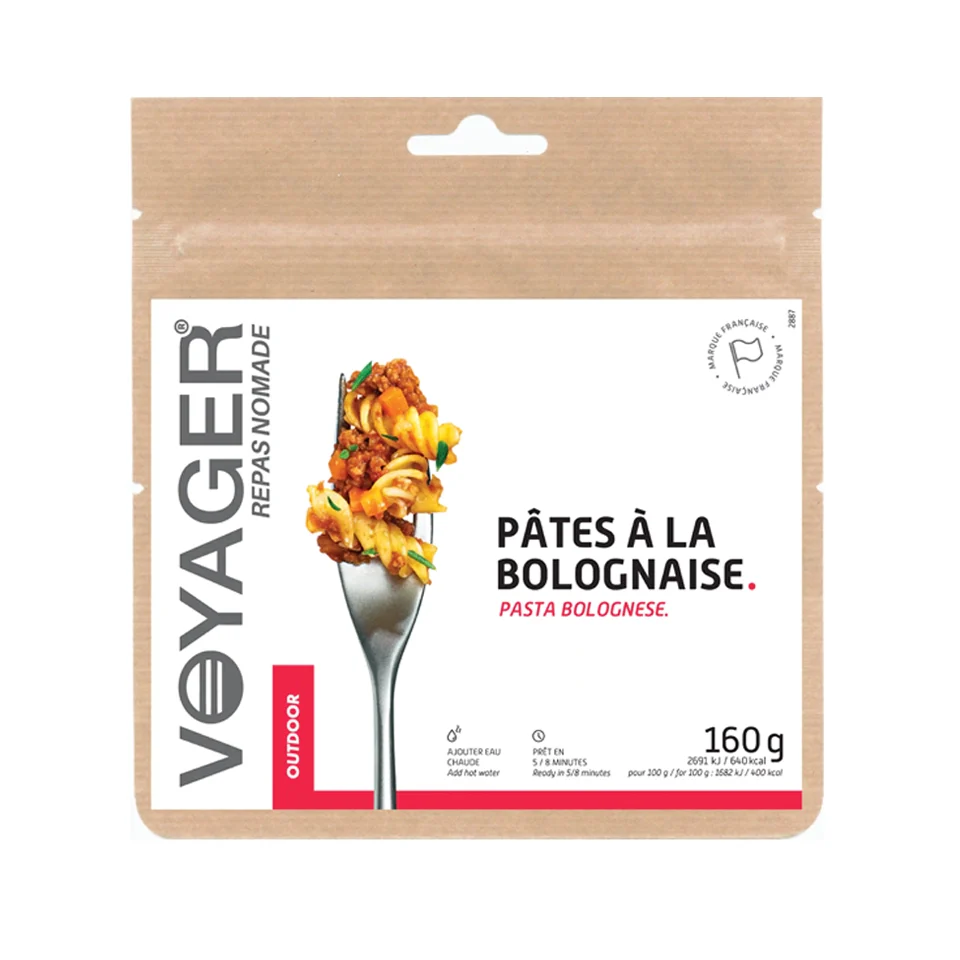 Pâtes à la bolognaise lyophilisé XL - Outdoor Sports Shop – Bons Plans Randonnée & Trekking - Viande hachée