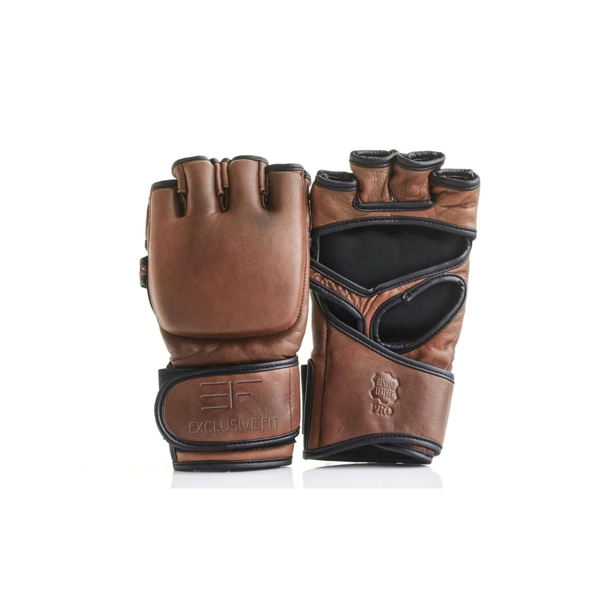 Gants MMA Heritage Brown EXCLUSIVE FIT Matériel sport cher Meilleur rapport qualité prix