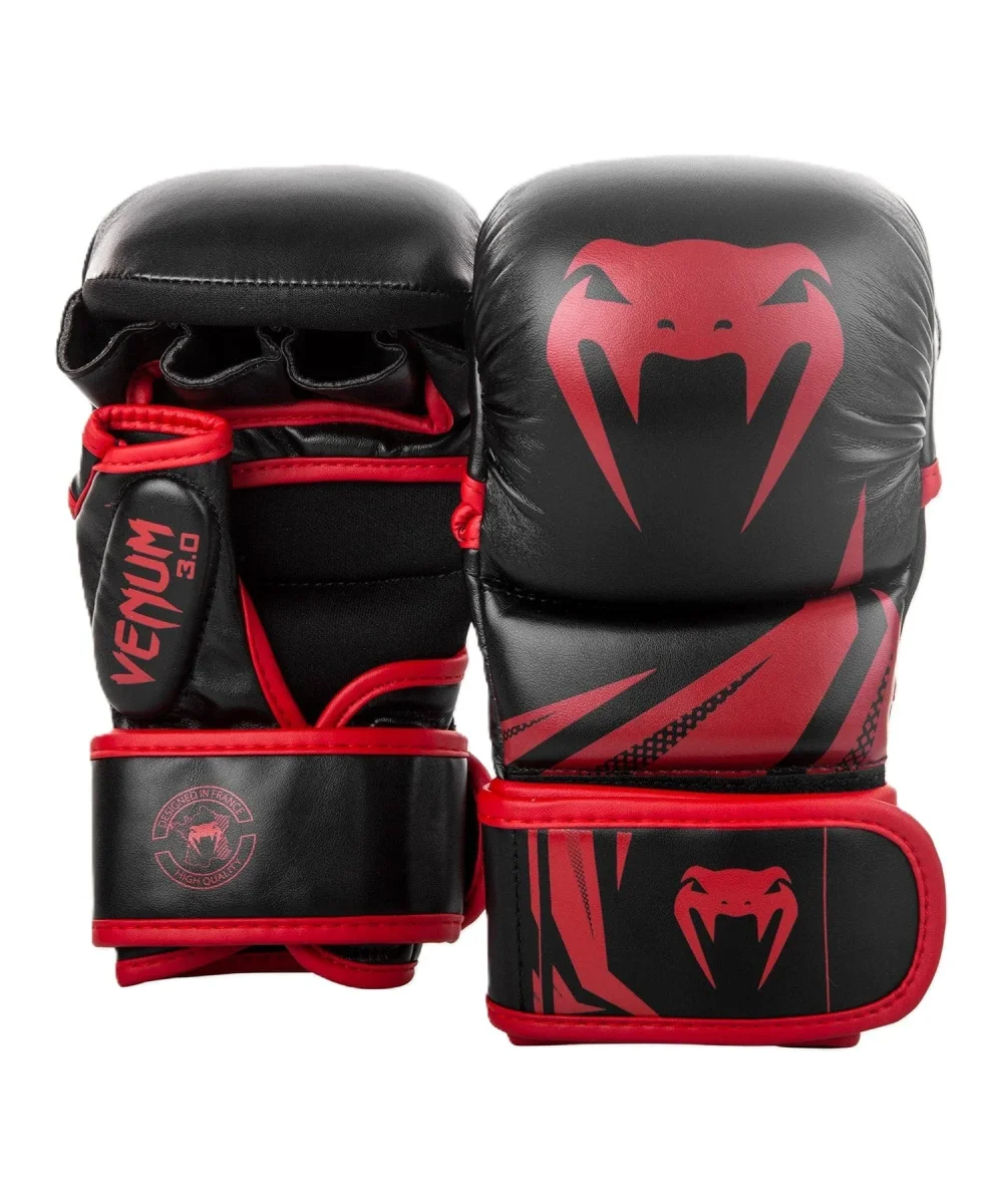 Gants MMA Venum Challenger 3.0 Noir/Rouge - Matériel sport pas cher – Meilleur rapport qualité-prix - gant mma venum gant challenger noir matériel – rapport qualité - prix