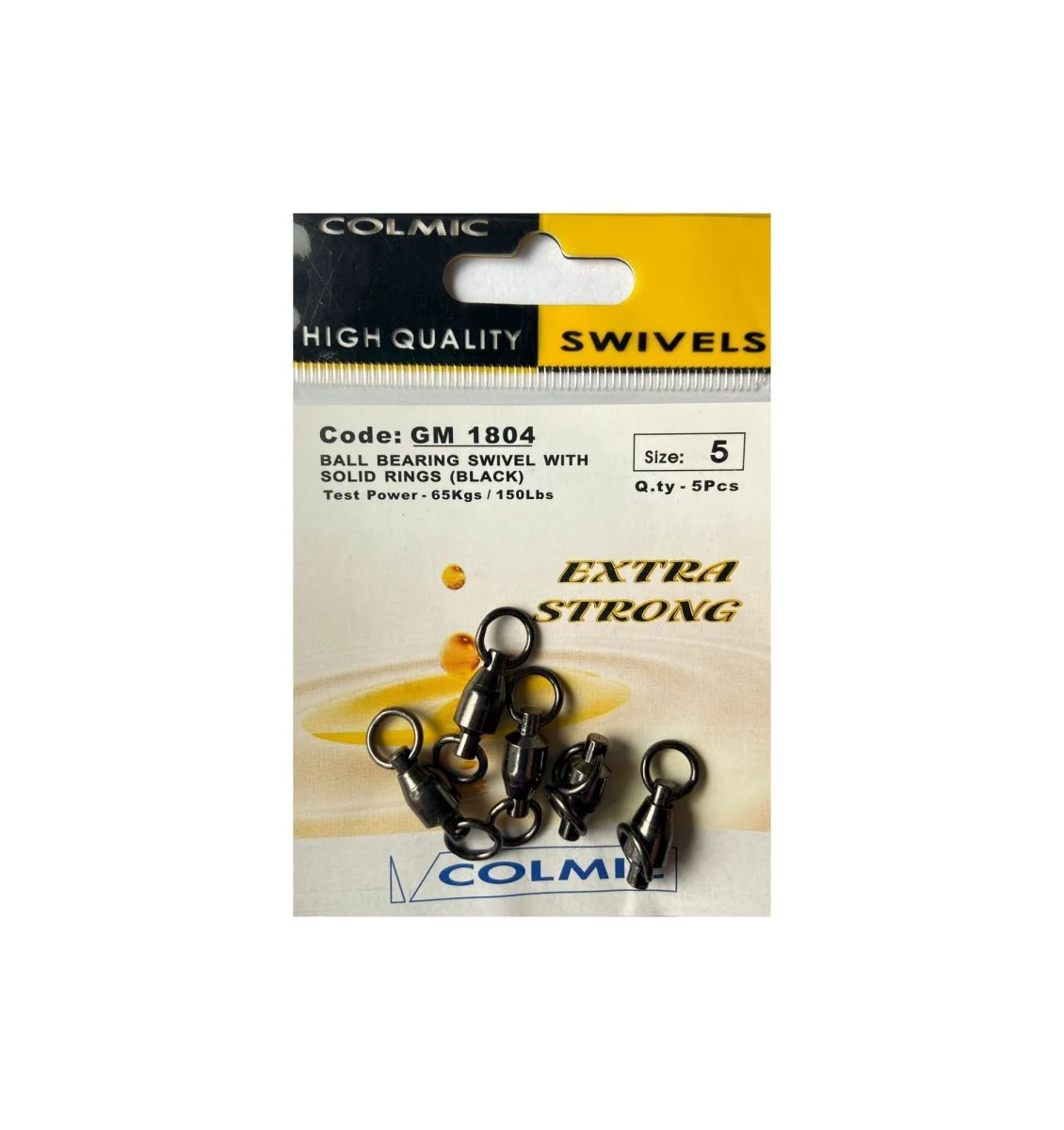 Émerillon à roulement à billes avec anneaux pleins GM 1804 précision - Matériel sport pas cher – Meilleur rapport qualité-prix