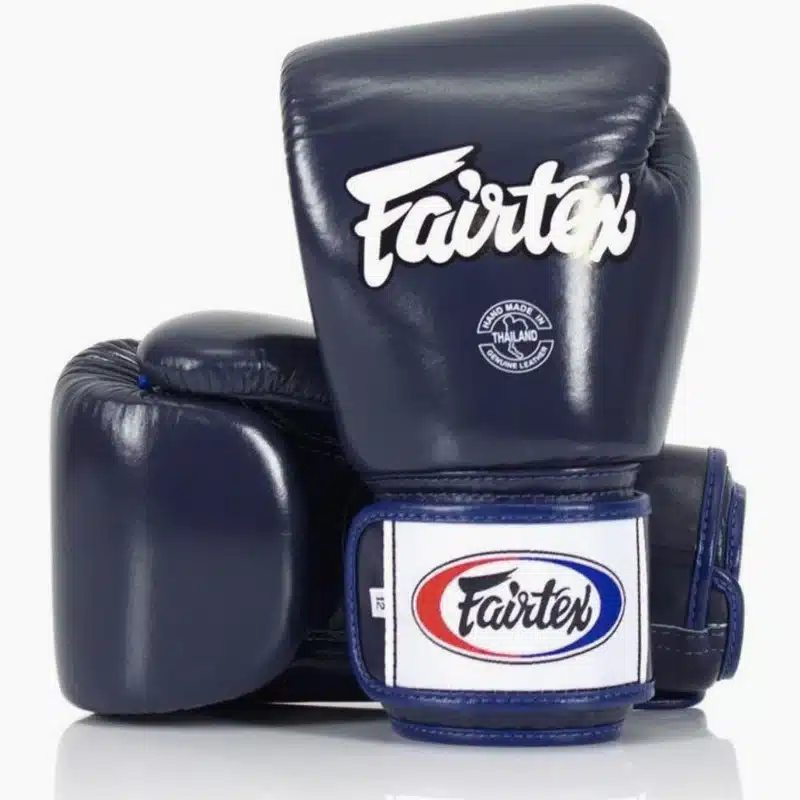 Gants de boxe Fairtex Bleu marine - Matériel sport pas cher – Meilleur rapport Elite qualité-prix