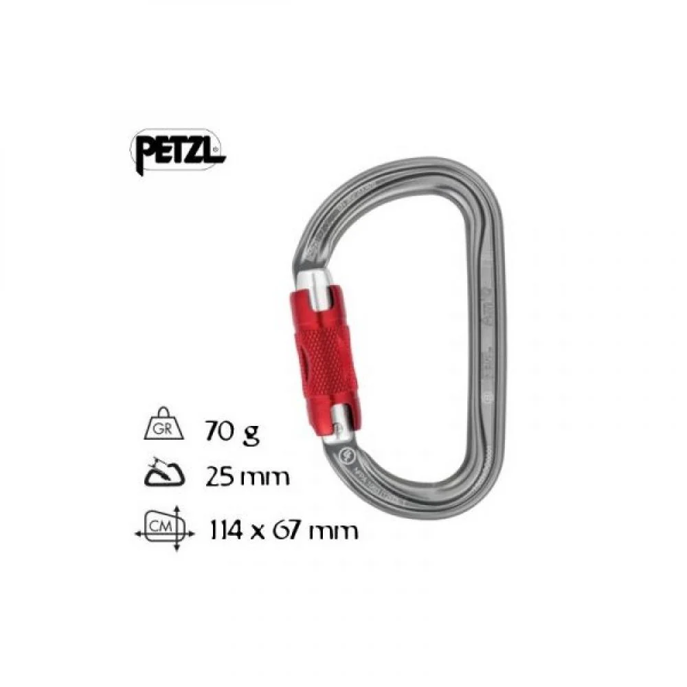 MOUSQUETON AM'D TWIST-LOCK - Des Équipements Pensés pour Profiter de Chaque Instant Dehors Mousqueton Rocklock Twist Lock de Black Diamond | MEC