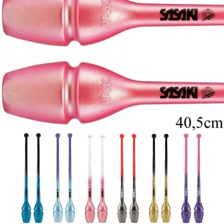 Massues GRS Bicolores 40,5cm Sasaki Caoutchouc Encastrables M-34-JKGH - Matériel sport pas cher – Meilleur rapport Réf qualité-prix