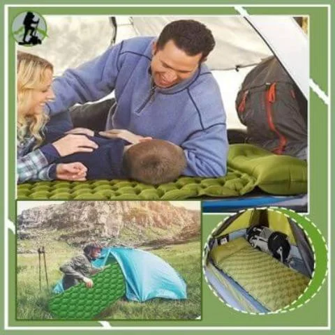 MATELAS GONFLABLE CAMPING | Pump-N-Sleep™ - Des Équipements Pensés pour Profiter de Chaque Instant Dehors - {'count': 1, 'name': 'ĐƠN'}