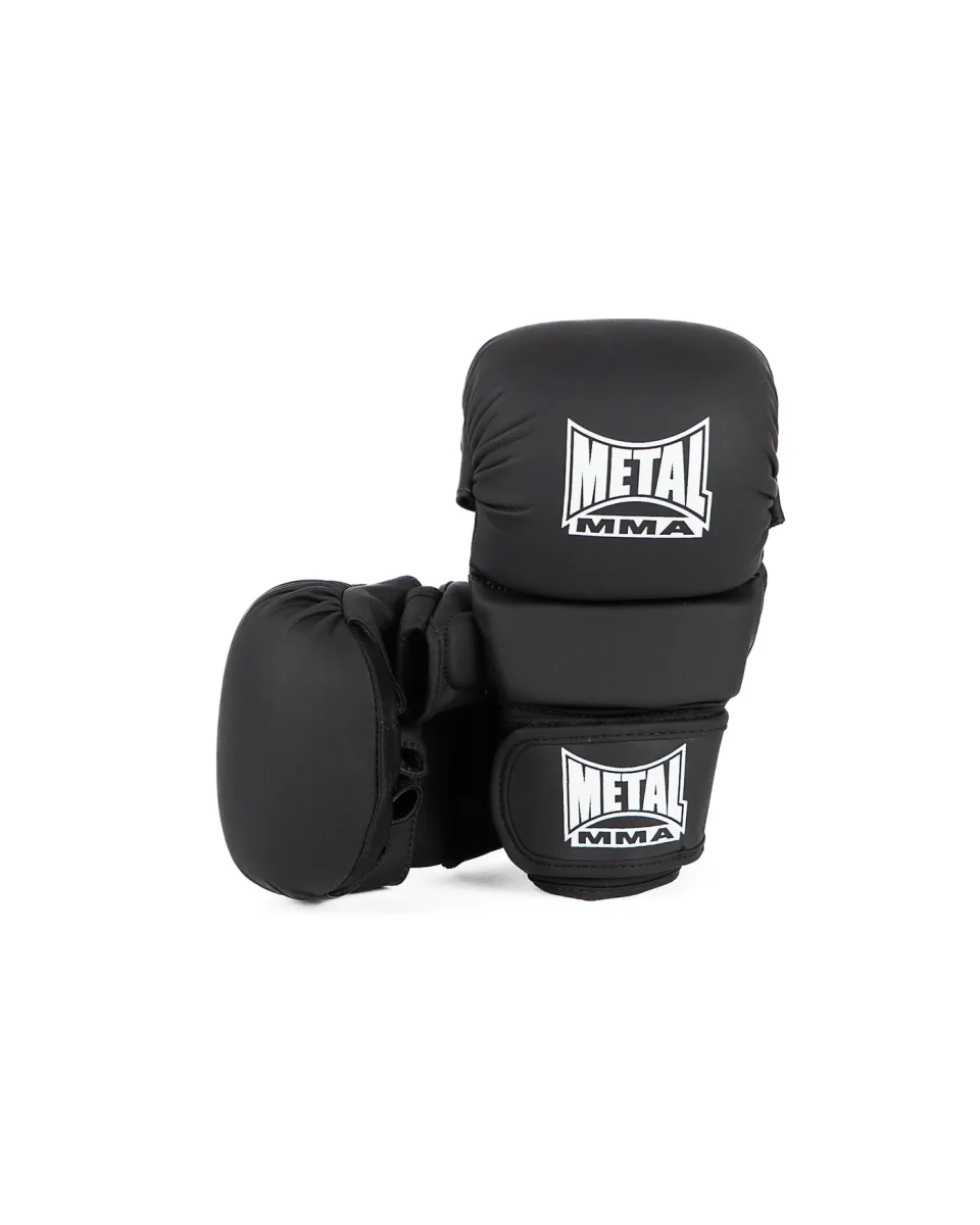 Gants MMA Metal Boxe Shell Noir Matériel sport cher Meilleur rapport qualité prix