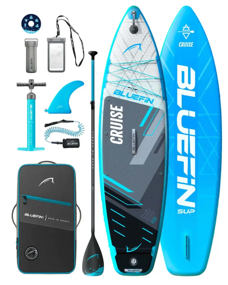 Cruise Planche à pagaie gonflable 10'8 SUP - Bleu - Des Équipements Pensés pour Profiter de Chaque Instant Dehors Ensemble planche à pagaie gonflable iGO Zen SC 11'2" x 31+" avec pagai