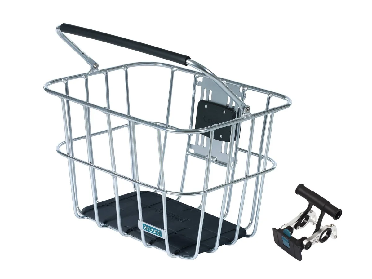 AROUND panier avant ACE VR ALU incl. support de guidon, alu - Saldi Straordinari – Offerte Speciali Disponibili Adesso Panier guidon vélo Klickfix K0397A - Univers bagagerie Materiel-velo.com