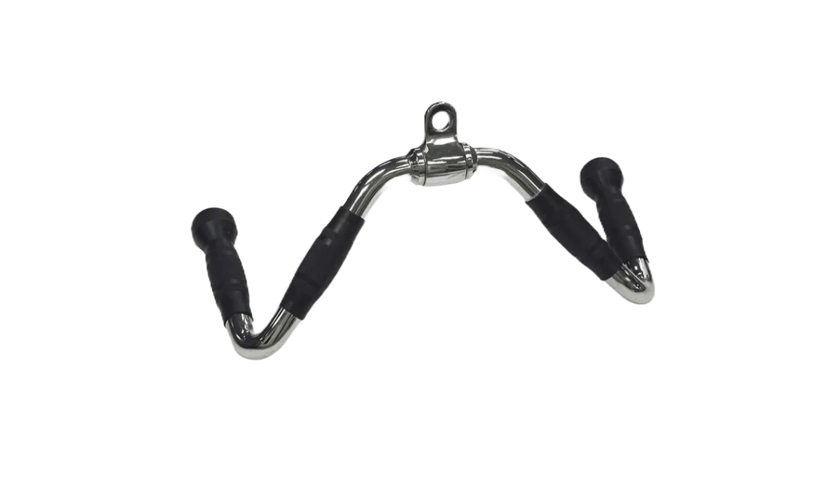 Barre de Traction Rowing Gainée: Confort Pro-Grip pour Triceps - Matériel sport pas cher – Meilleur rapport qualité-prix Corde triceps nylon 70cm - solide avec embouts caoutchouc