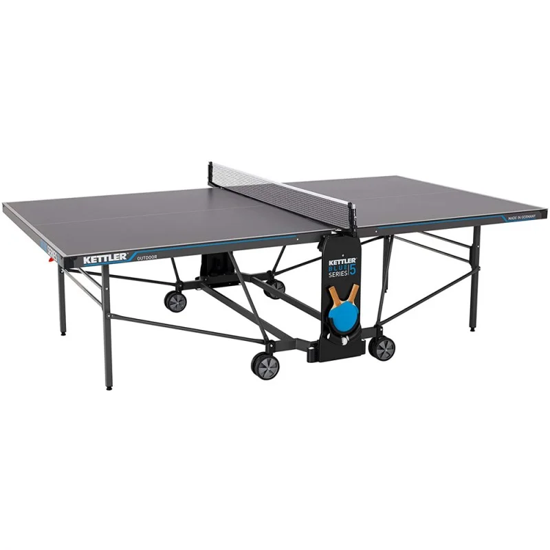Kettler Blue Series 5 Table de ping pong d’extérieur - Matériel sport pas cher – Meilleur rapport qualité-prix Table de Ping Pong extérieure 1-13e | OOGarden