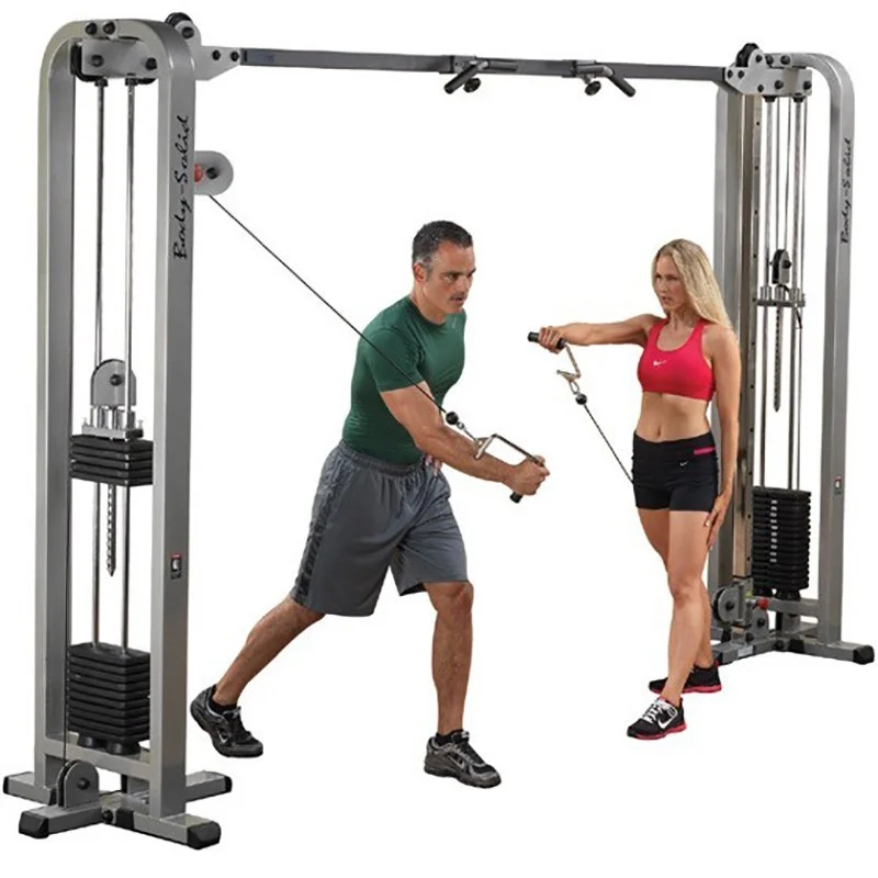 Poulie Crossover Pro Club Line BodySolid: Entraînement Total! - Matériel sport pas cher – Meilleur rapport qualité-prix Machine de musculation à poulies réglables doubles pour un entraînement  fonctionnel, équipement de fitness pour salle de sport à domicile