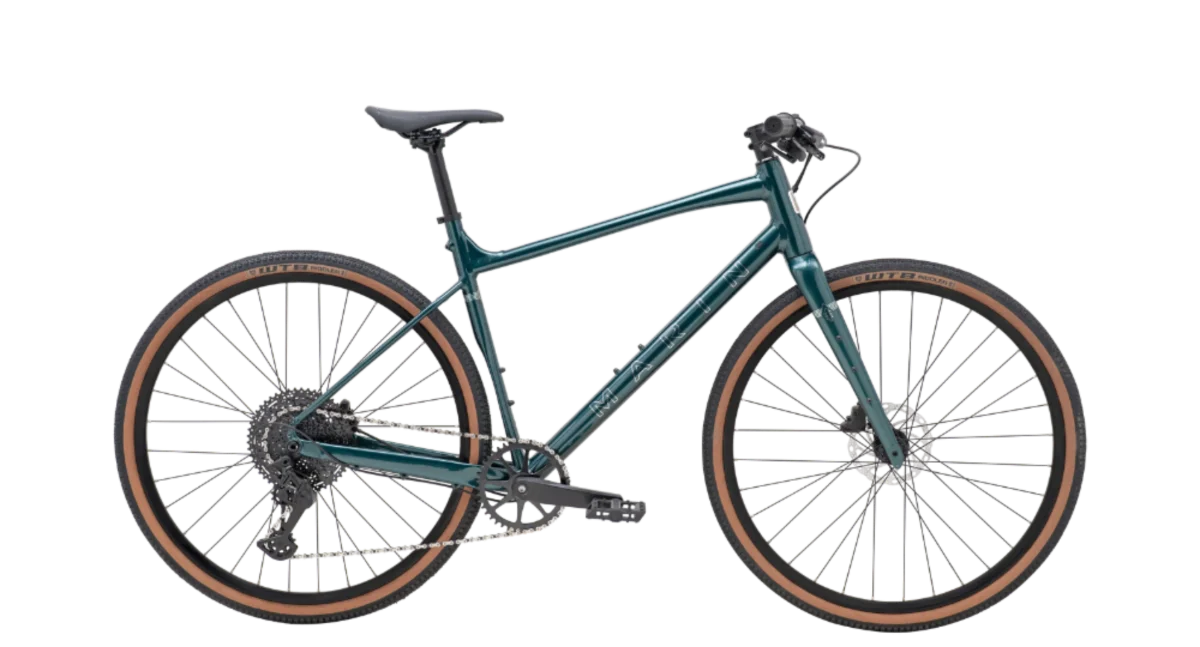 Vélo Gravel / Urbain Marin Bikes DSX 1 2025 congélation Green Silver - Des Équipements Pensés pour Profiter de Chaque Instant Dehors