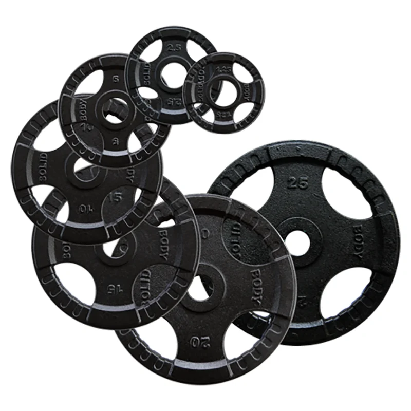 Kit Disques Fonte Olympique 200kg avec Poignées Ergonomiques - Matériel Row sport pas cher – Meilleur rapport qualité-prix