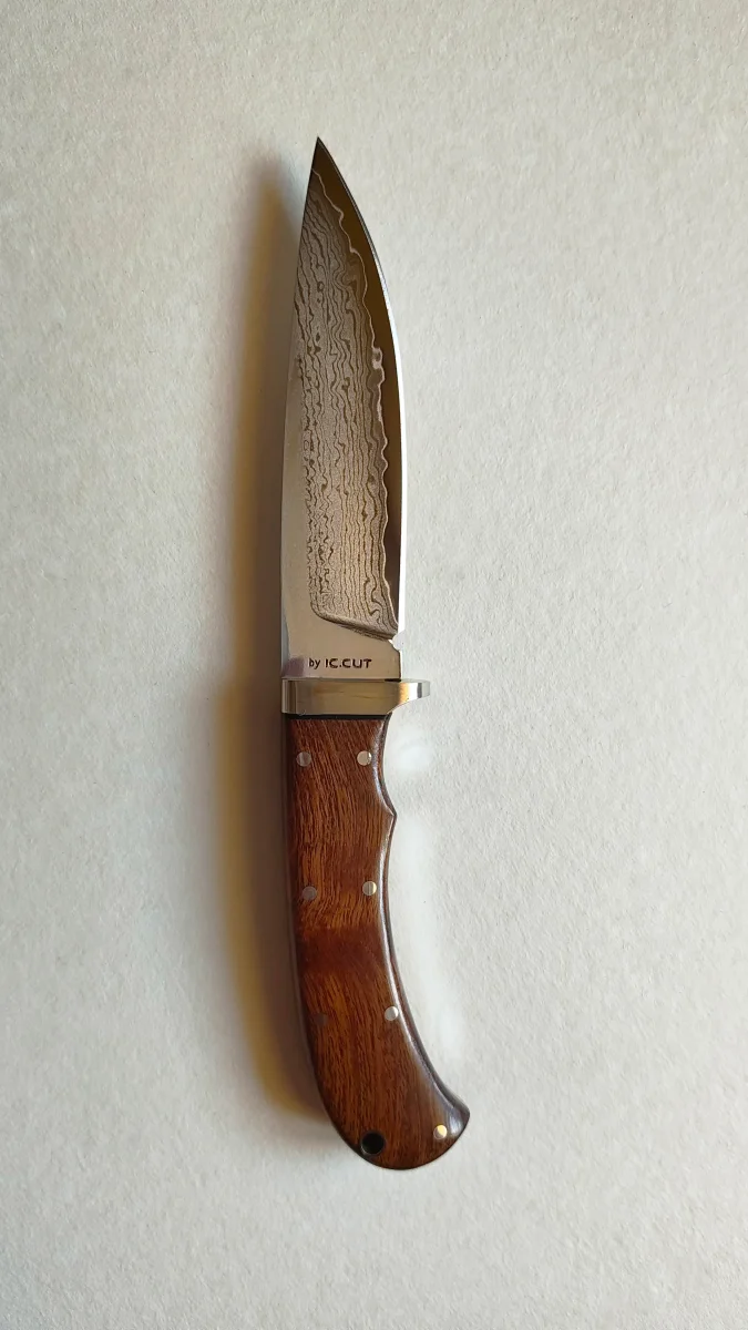 Couteau chasse japonais Kogatana mm Hiro double biseaux Accessoires Outdoor Liberté Mouvement