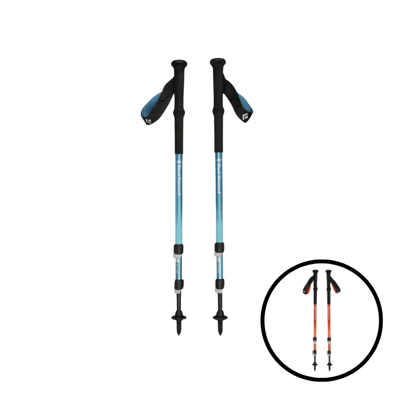 Bâtons de randonnée Trail Back - Bleu ou rouge - Organisation de la maison avec des solutions de rangement - {'count': 1, 'name': '135CM'}