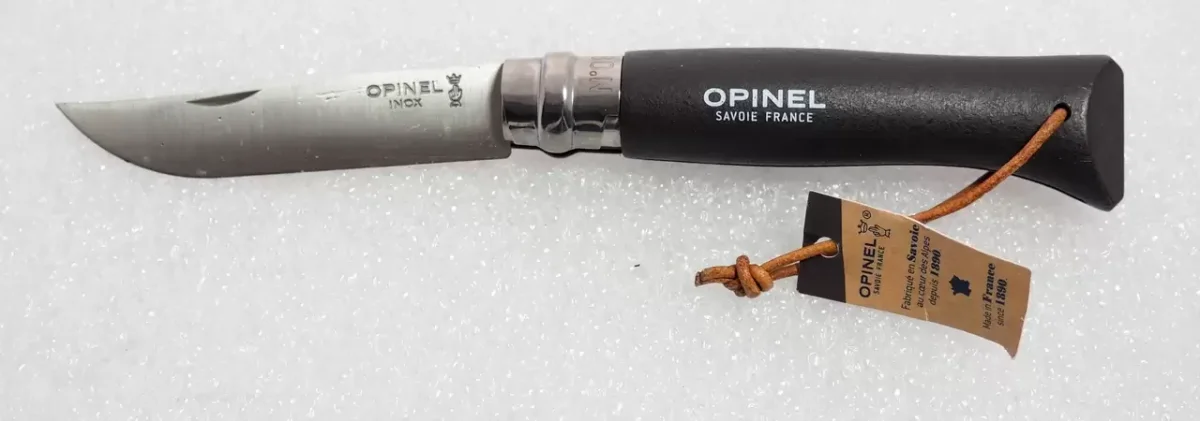 Opinel N°08 baroudeur GRIS inox. - Organisation de la maison nappe avec des solutions de rangement