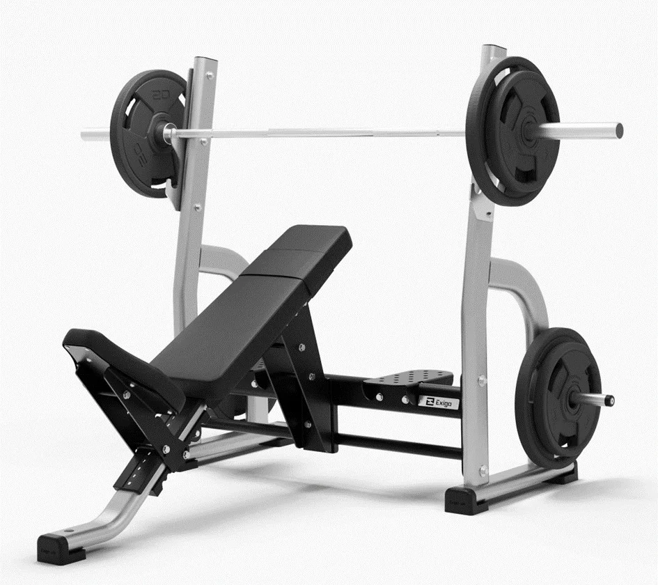 Banc Développé Incliné Exigo Fitness Pectoraux Matériel sport cher Meilleur rapport qualité prix