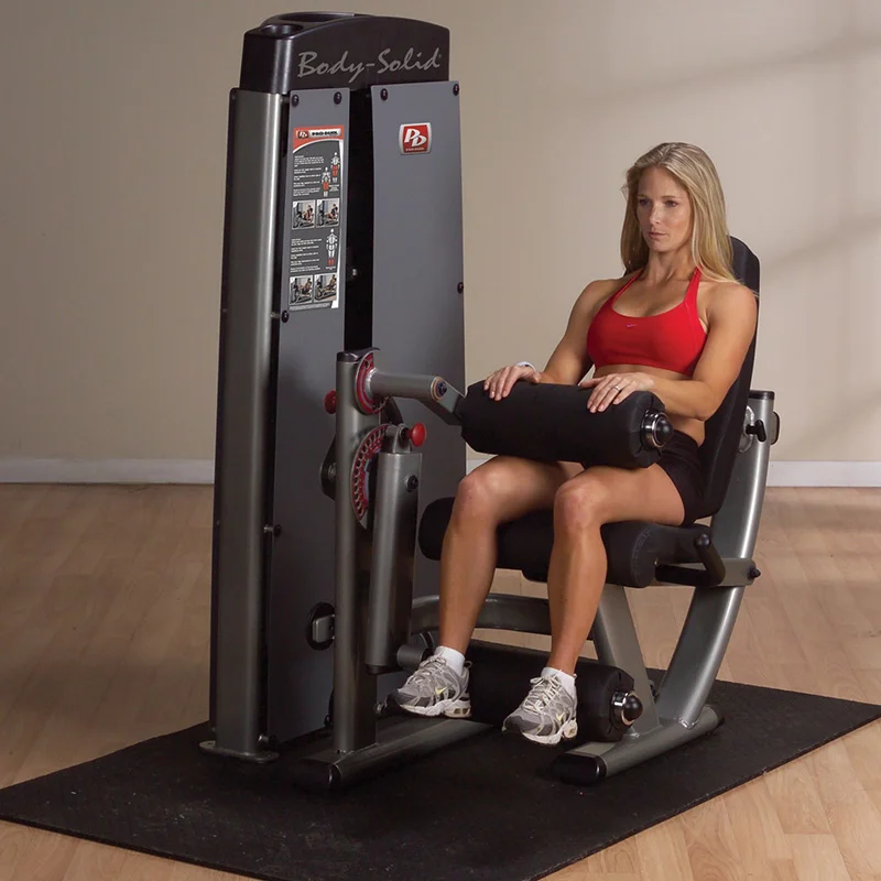 Machine Curl Extension Quadriceps Pro BodySolid Qualité Choix Matériel sport cher Meilleur rapport qualité prix