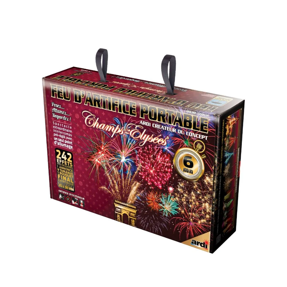 Feu d’Artifice automatique Champs-Elysées – 6 minutes - Organisation de la maison avec des solutions de rangement - feu automatique feu d'artifice minute organisation maison solution rangement