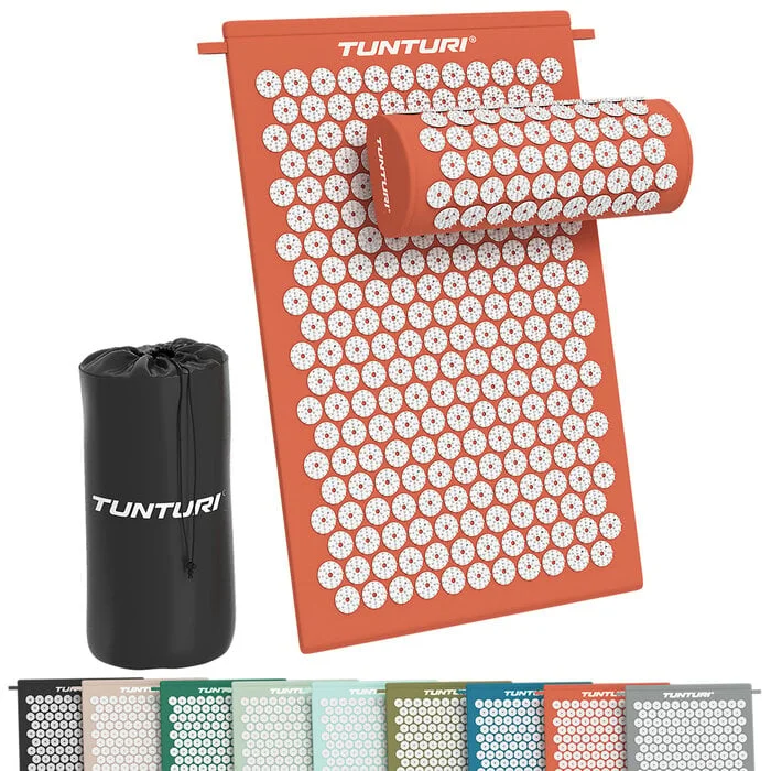 Tunturi – Tapis d’acupression professionnel avec coussin - Matériel sport pas cher – Meilleur rapport qualité-prix - lidl tapis coussin matériel – rapport qualité - prix