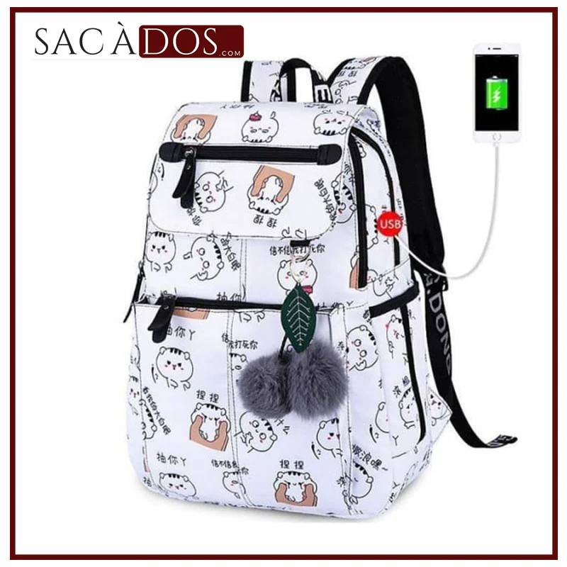 Sac a Dos Motif Chat - Outdoor Sports Shop – Bons Idéal Plans Randonnée & Trekking