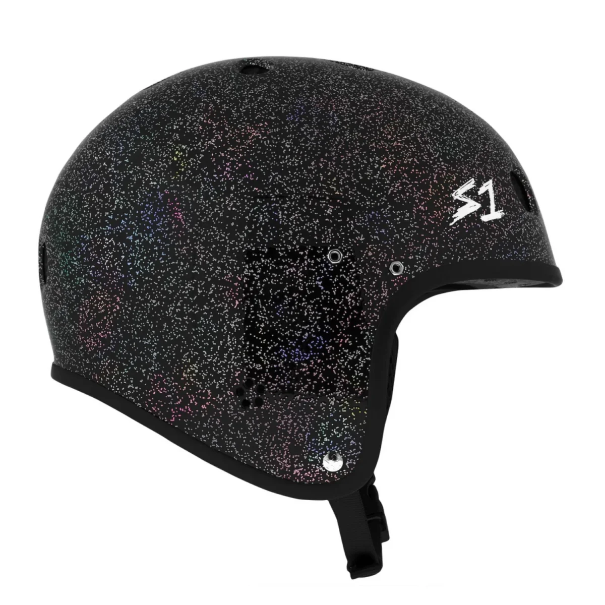 CASQUE S1 RETRO LIFER - BLACK GLOSS GLITTER - Des Produits Outdoor Pensés pour Vos Aventures au Quotidien - Meilleur casque trail