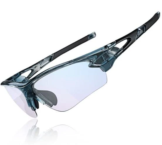 ROCKBROS 10068 Lunettes de Soleil Photochromiques Lunettes de Cyclisme Photochromiques - Accessoires Outdoor pour Plus de Liberté de Mouvement Lunettes de soleil carrées polarisées pour myopes - pour hommes, cyclisme,  photochromiques, sports, pêche, activités de plein air | Spargut