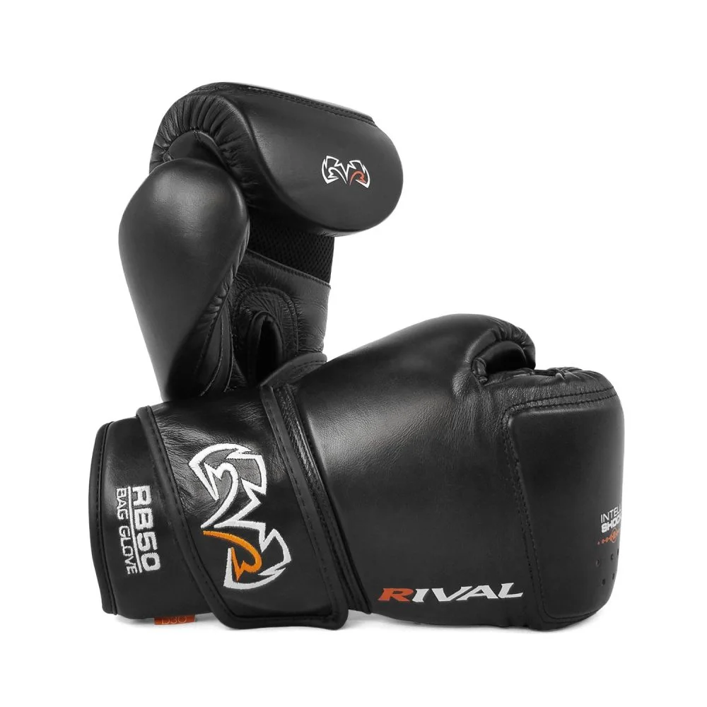 Rival RB50 Intelli-Shock Compact Bag Gloves – Black - Matériel sport pas cher – Meilleur rapport qualité-prix - {'count': 1, 'name': 'niveau'}