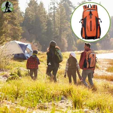 SAC À DOS | MountaXplore™-Orange - Des Équipements Pensés pour Profiter de Chaque Instant Dehors - compostelle dos -orange équipement instant