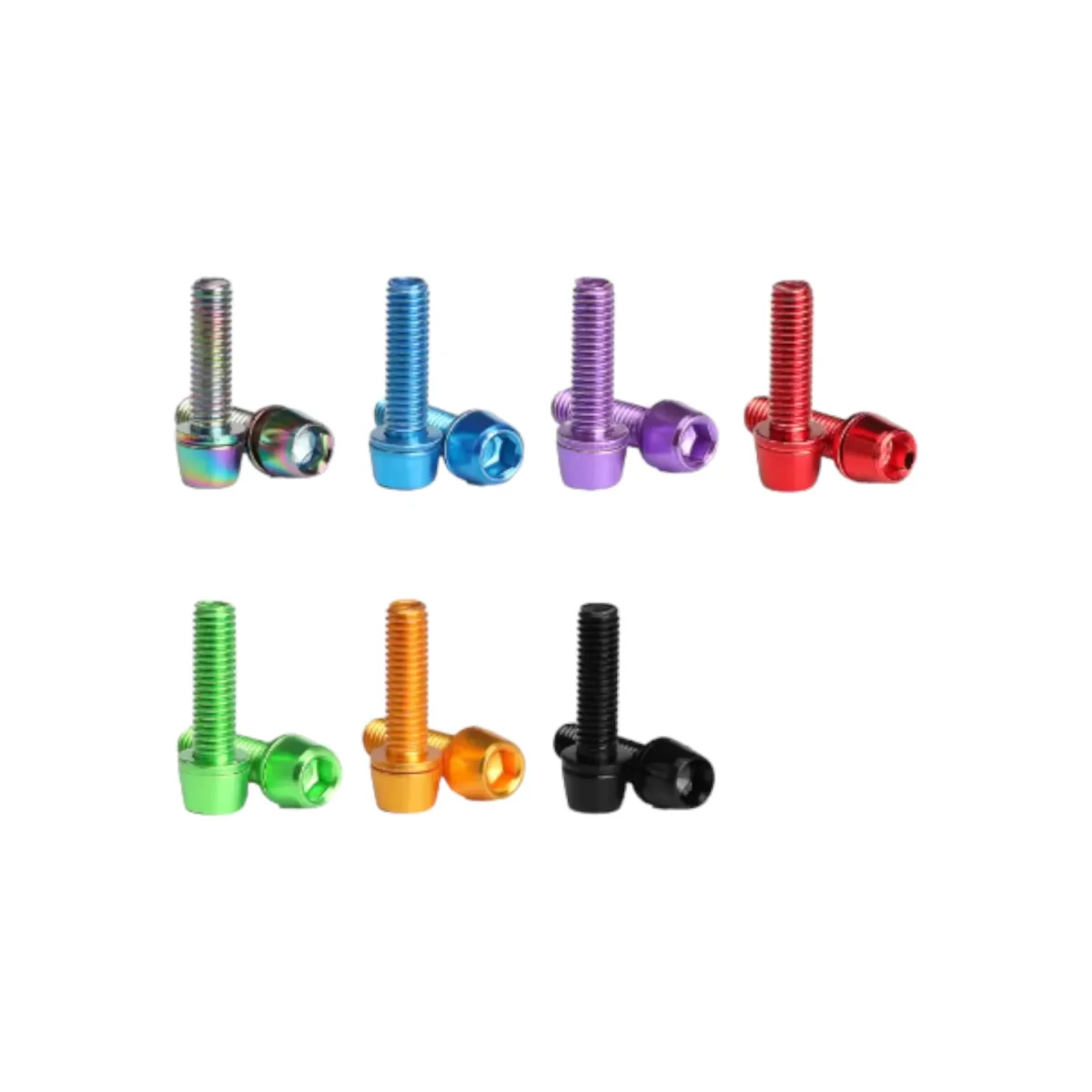 Vis de potence plaqué titanium - Des Équipements Pensés pour Profiter de Chaque Instant Dehors QLECXZI Vis de potence M6 en alliage de titane, accessoire léger pour une  fixation sécurisée et une installation facile sur les vélos. Pièce  détachée, ...