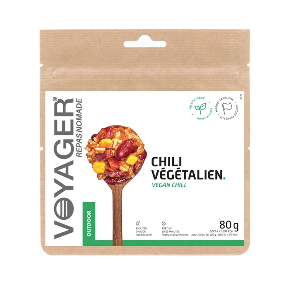 Chili végétalien lyophilisé - plan Outdoor Sports Shop – Bons Plans Randonnée & Trekking