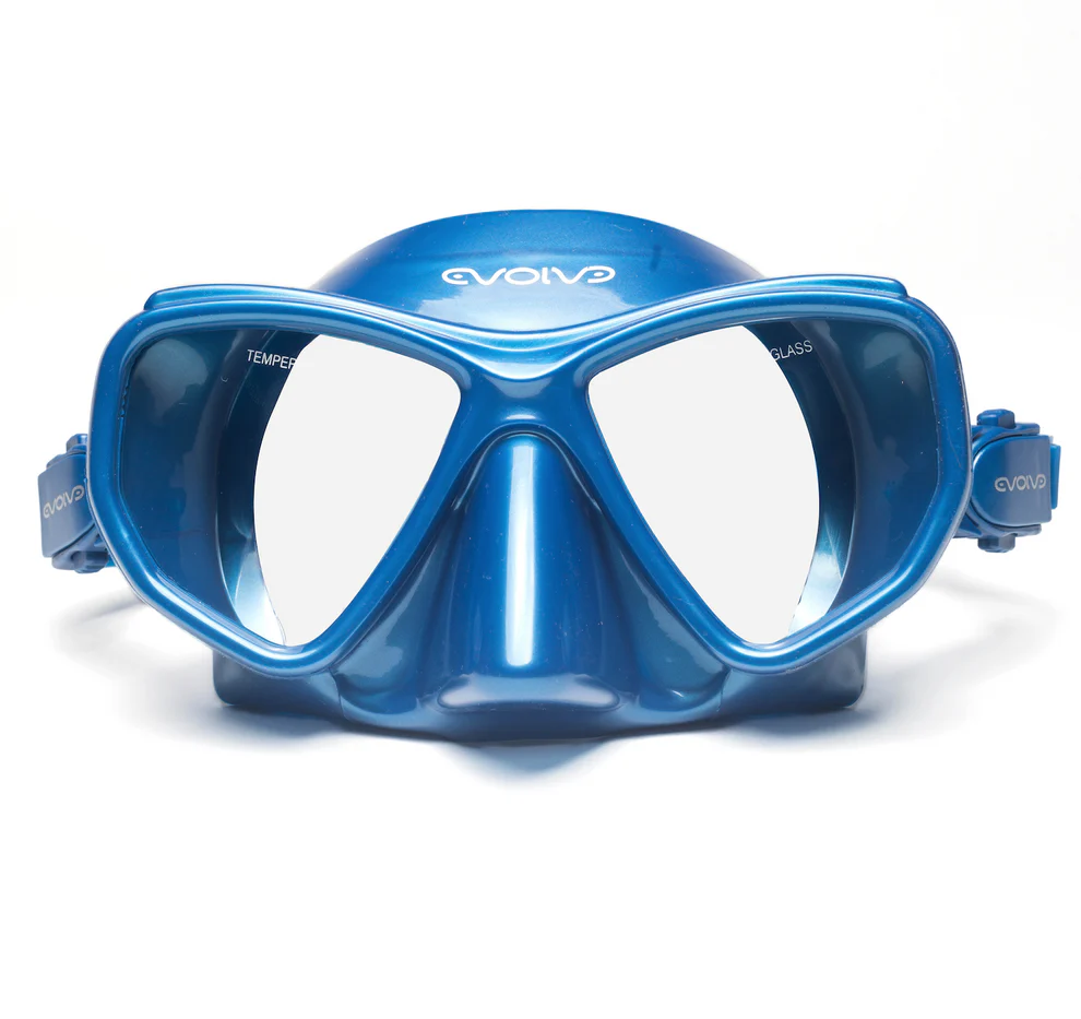 Masque apnée ascent bleu, Evolve - Outdoor Sports Shop – Bons Plans Randonnée & Trekking Masque Mpl 3000C - Masque complet visage série 3000