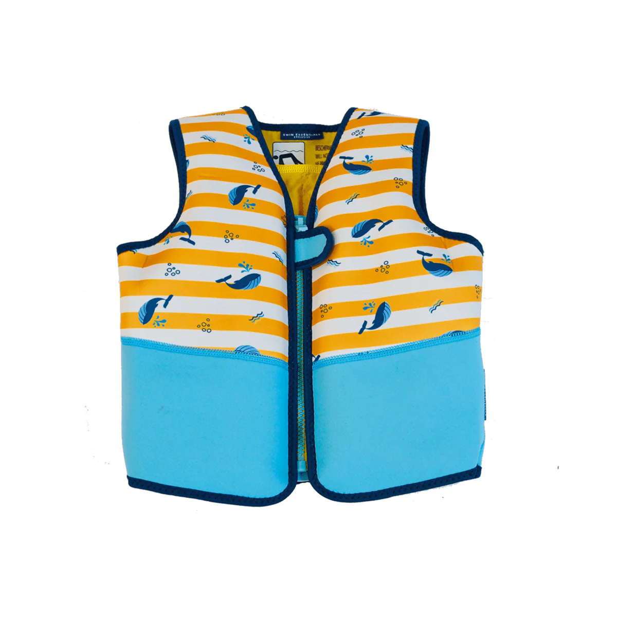 Swim Essentials Gilet de sauvetage enfant baleine gonflable bleu orange 3-6 ans - E-shop mondial – Produits durables, modernes et accessibles partout