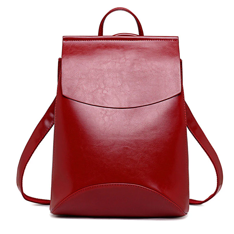 Sac à dos rouge cours simili cuir femme - Outdoor Sports Shop – Bons Plans Randonnée & Trekking Sac à Dos En Cuir Pour Femme Couleur Rouge - Maroquinerie Fait En Italie -  Sac à Dos : Amazon.fr: Mode