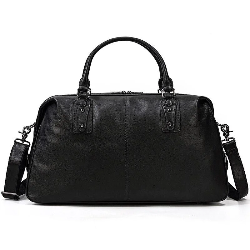 Sac voyage homme cuir noir Outdoor Sports Shop Plans Randonnée amp Trekking