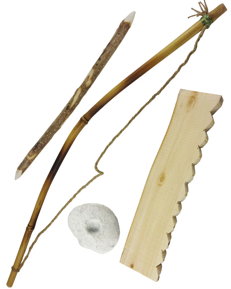 Kit de feu par friction - Équipements Outdoor pour Activités en Pleine Nature Le feu à friction - Survie boréale