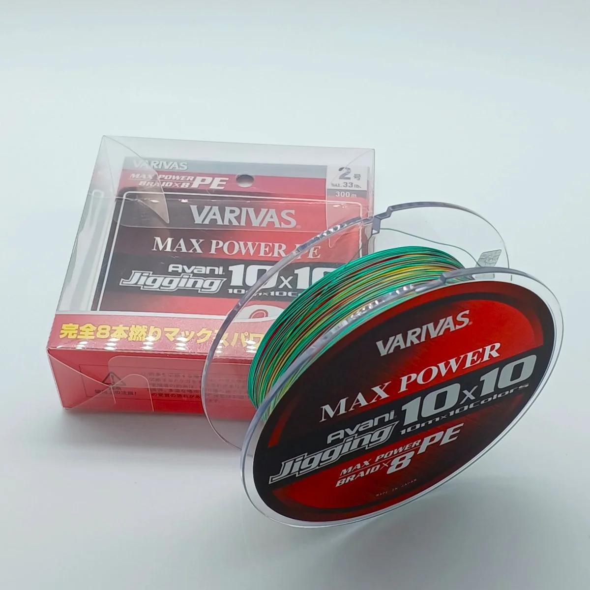 Tresse VARIVAS – Avani Jigging 10×10 Max Power PE X8 300M - Matériel sport pas cher – Meilleur rapport qualité-prix - {'count': 2, 'name': 'fibre'}