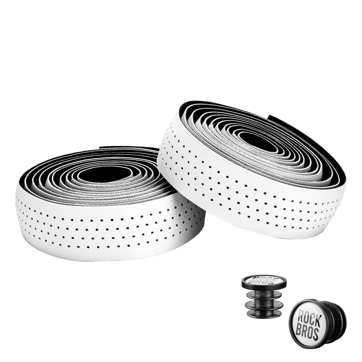 Ruban de guidon pour vélo de route, antidérapant, absorbant les chocs, 2 rouleaux, ROCKBROS - Accessoires Outdoor pour Plus de Liberté de Mouvement Ruban de guidon de vélo de route réfléchissant, bande de poignée de pliage  en cuir PU, accessoires de cyclisme de couleur - AliExpress 18