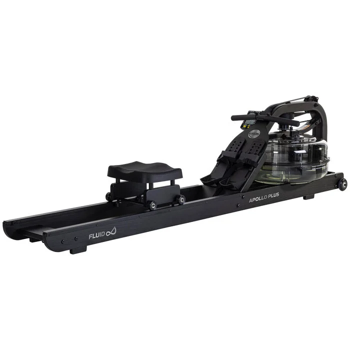 Fluid Rower Apollo Black Rameur professionnel Matériel sport cher Meilleur rapport qualité prix