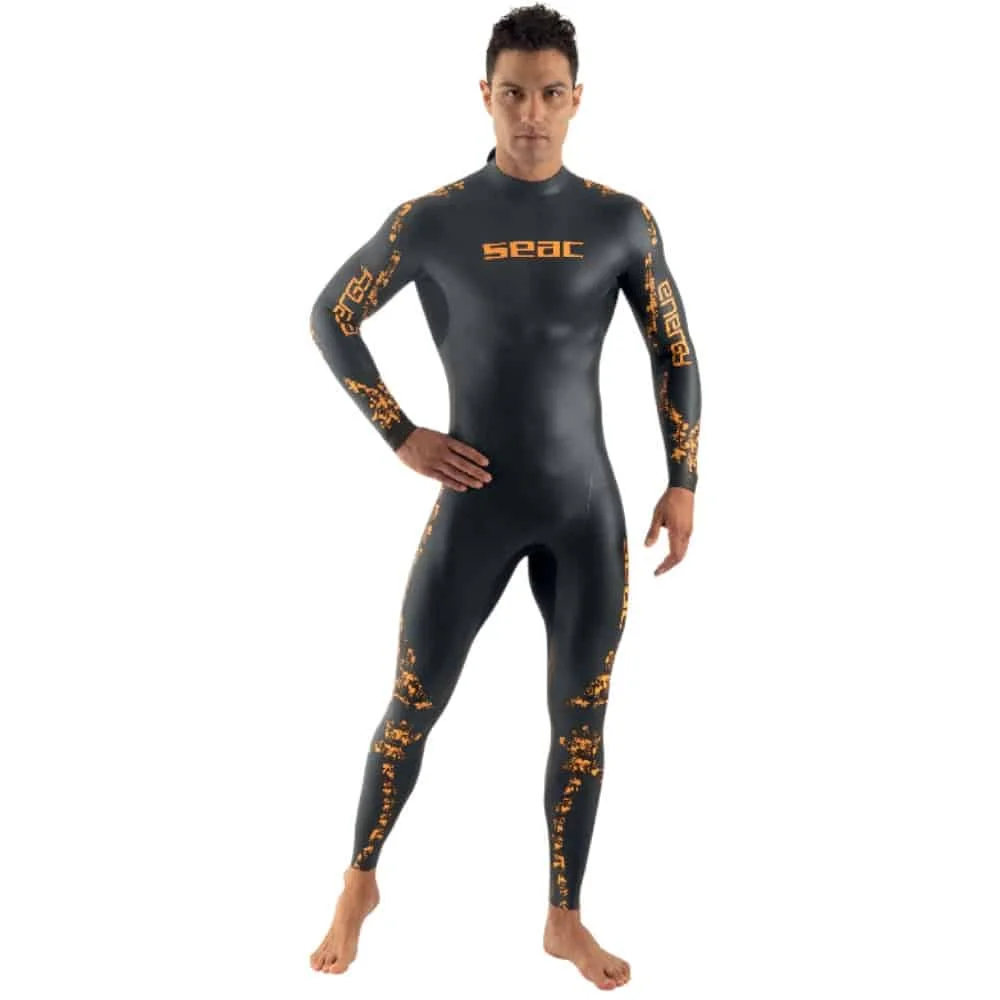 Combinaison apnée homme 2 mm Energy, Seac sub Intégrales - Outdoor Sports Shop – Bons Plans Randonnée & Trekking