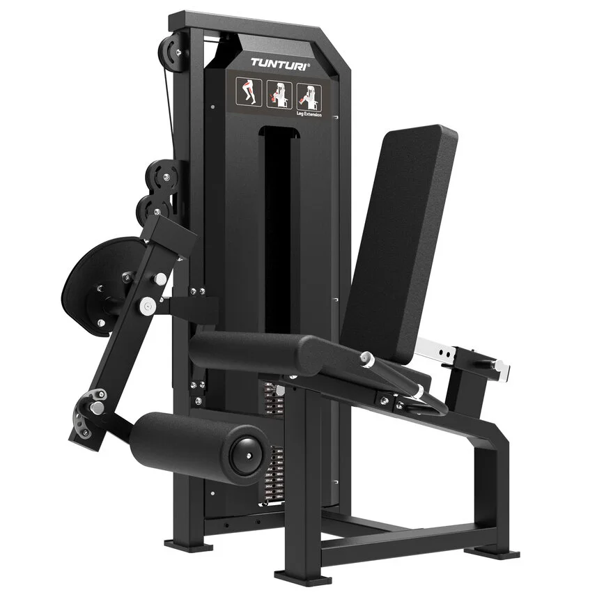 Tunturi Platinum Leg Extension – Machine à extension des jambes professionnelle - Matériel sport pas cher – Meilleur rapport qualité-prix - Sportnow